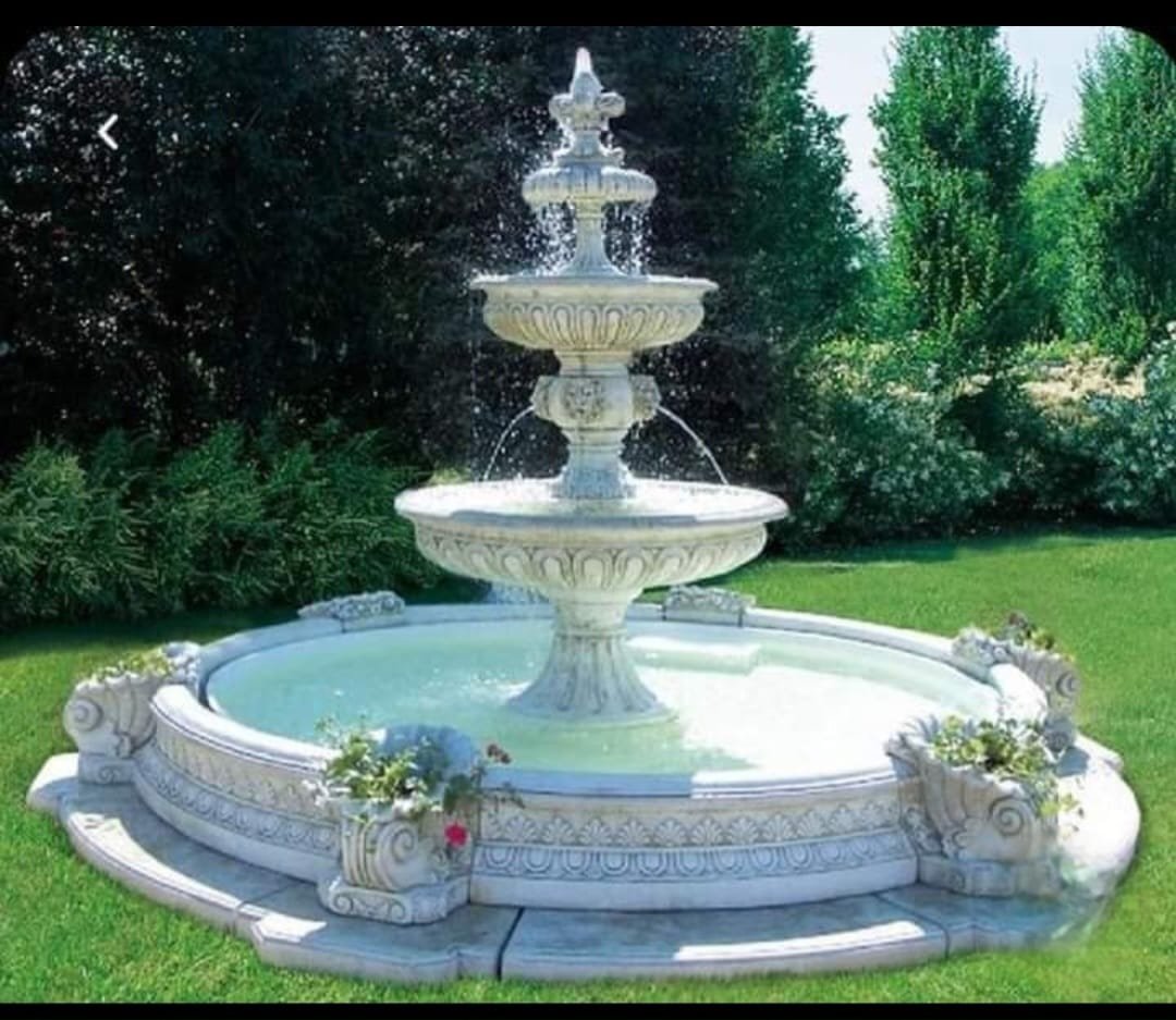 Fountains flower pot
