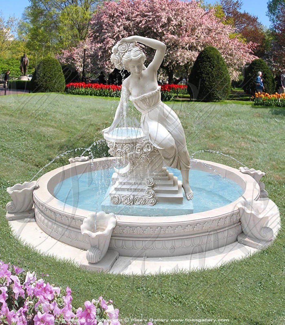 Fountains flower pot