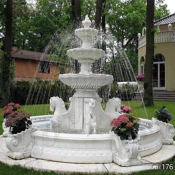 Fountains flower pot