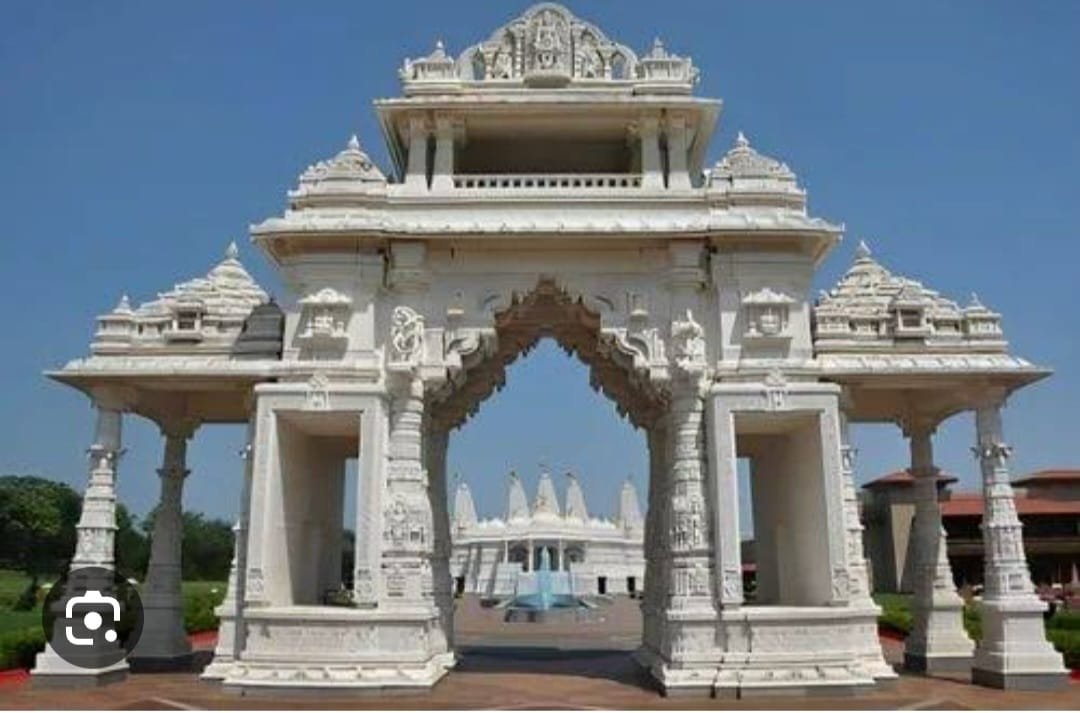 Marble and stone art Marble entrance gate