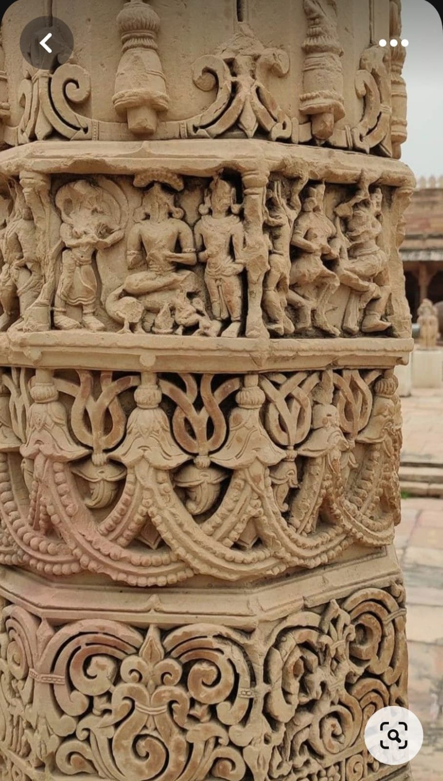 Marble and stone art Marble entrance gate