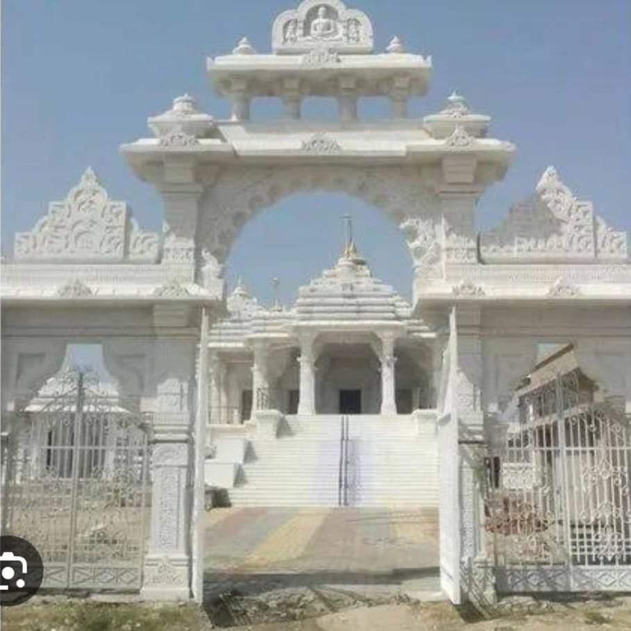 Marble and stone art Marble entrance gate