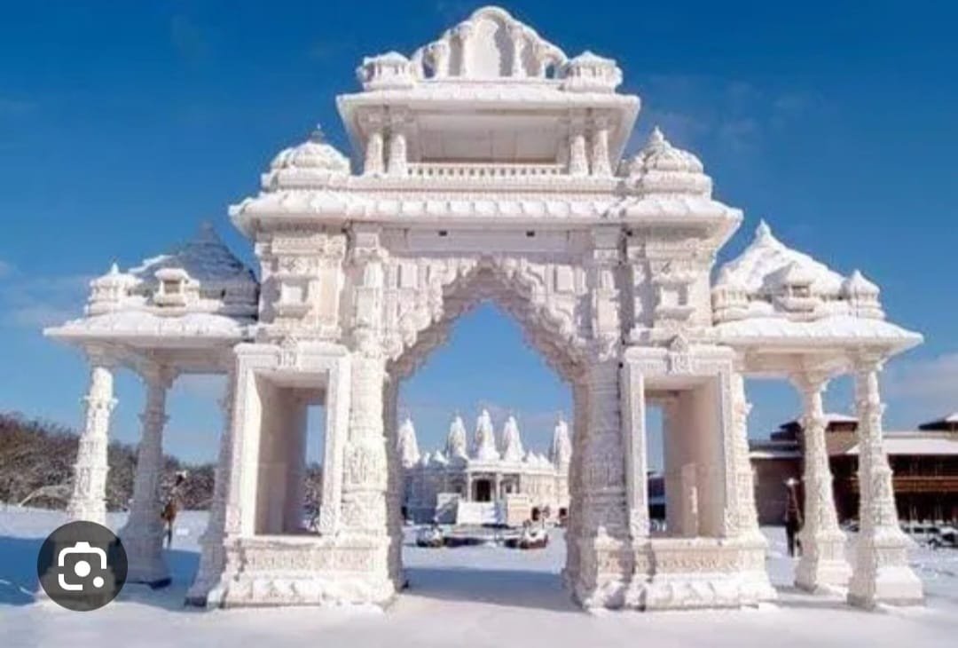 Marble and stone art Marble entrance gate