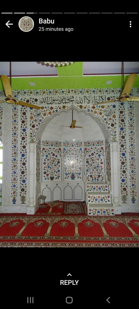 Mosque Marble Architecture Work
