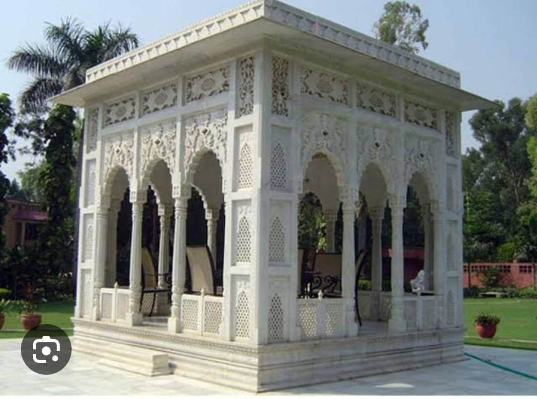 Outdoor Marble Baradari