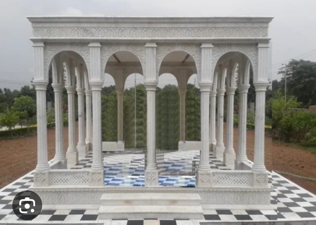 Outdoor Marble Baradari