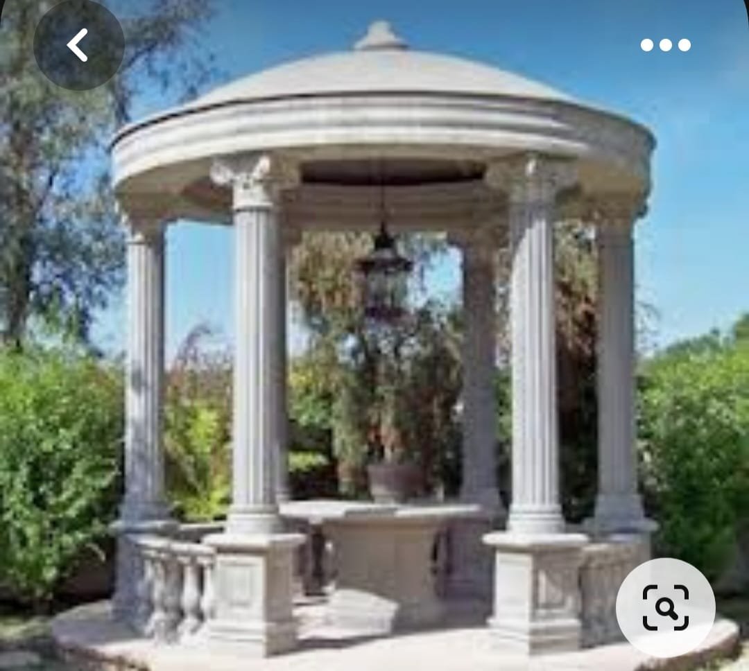 Outdoor Marble Baradari