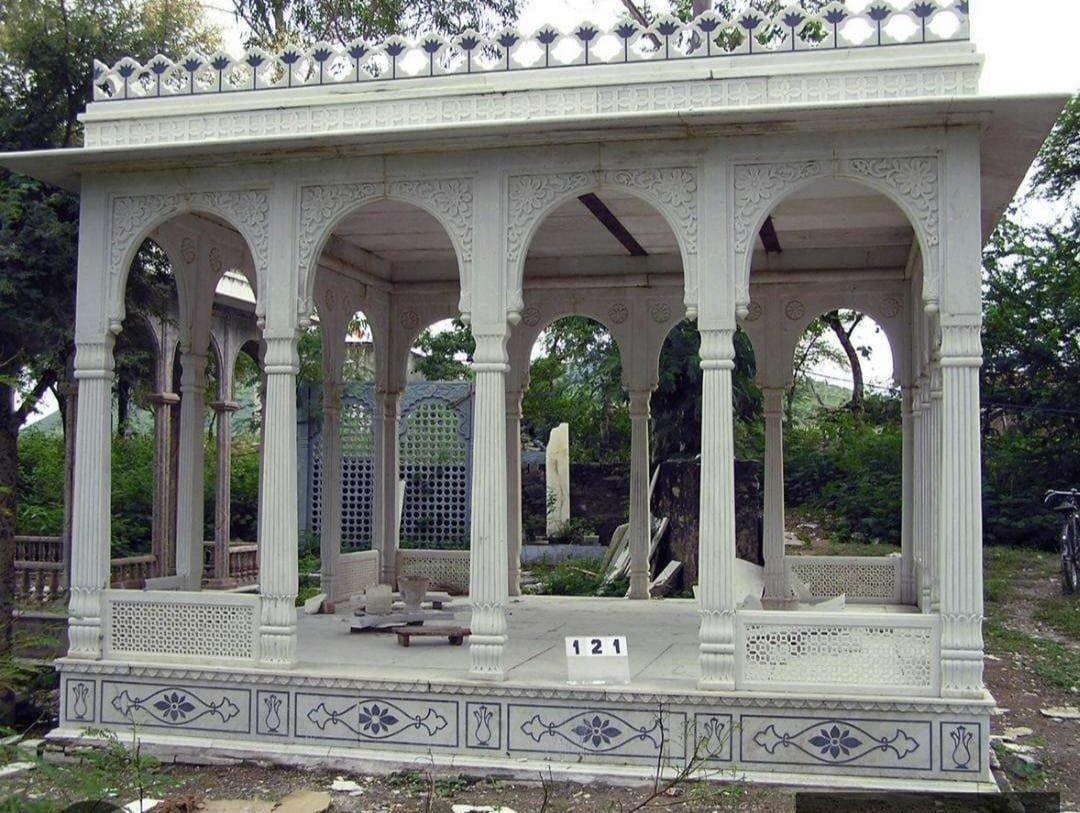 Outdoor Marble Baradari