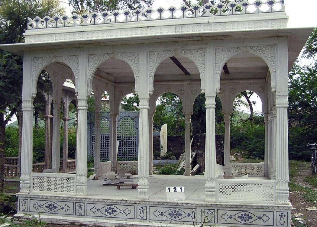 Outdoor Marble Baradari