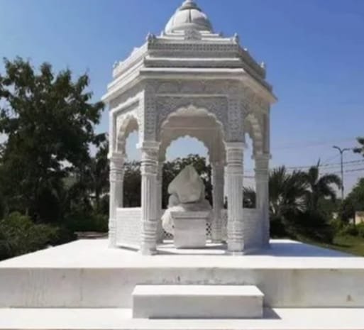 Outdoor Marble Chhatri Temple